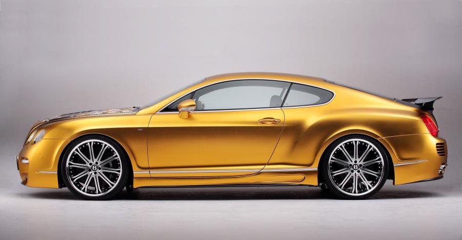  Bentley Continental GTS Tetsu Gold by ASI 2008 года  (фото 2 из 8)